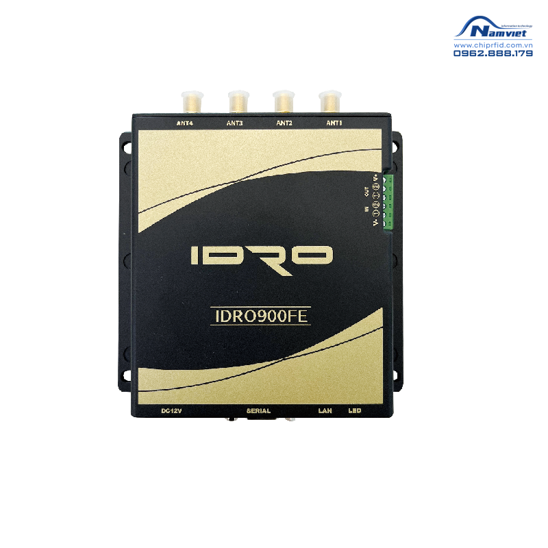 Đầu đọc RFID UHF cố định 4 kênh IDRO900FE