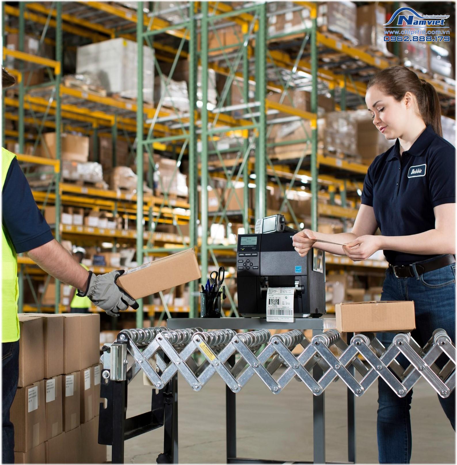 Máy in mã vạch TOSHIBA B-EX4T1